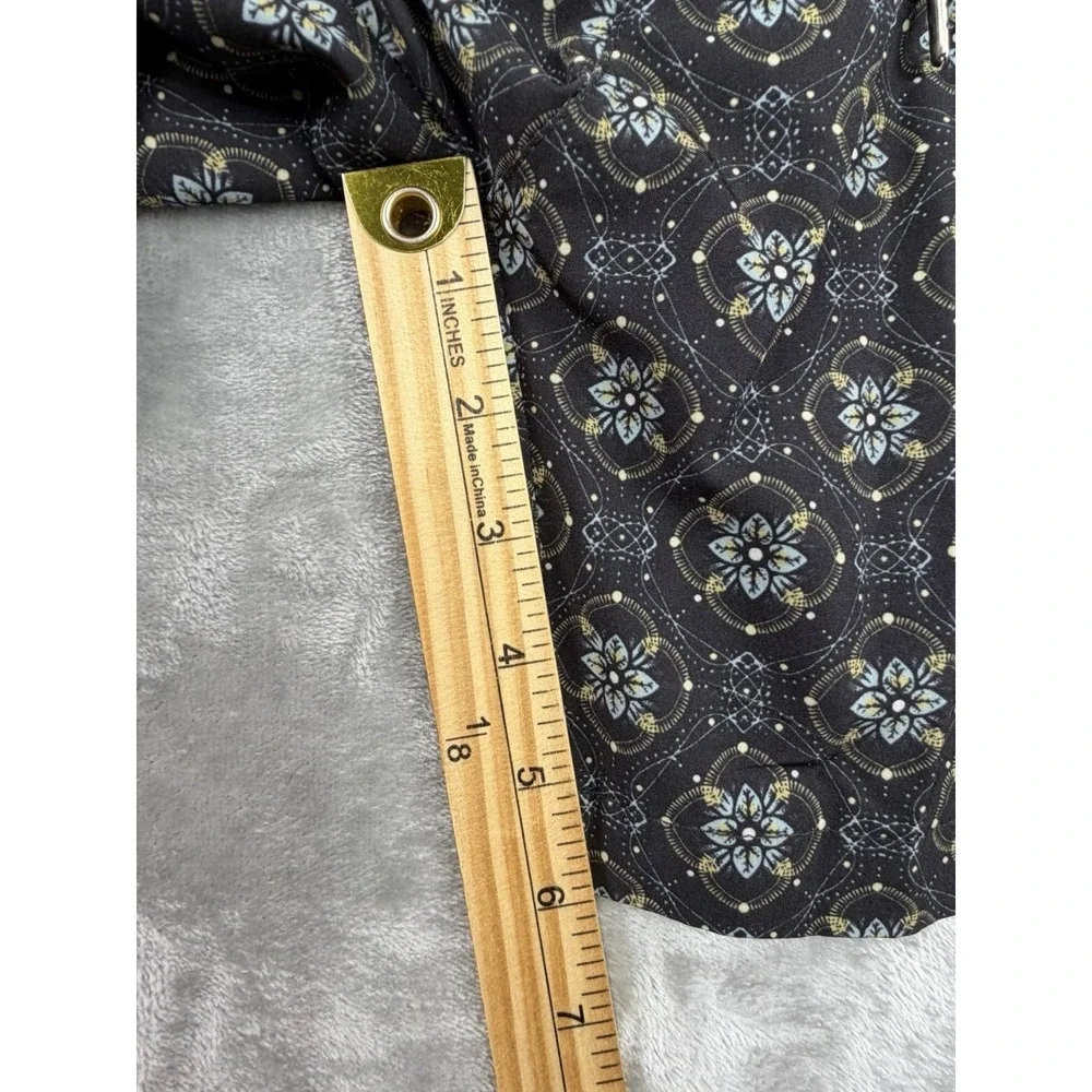 Consequence Swim Trunks Men's XL Floral Medallion Print Elastic Waist Mesh Lined